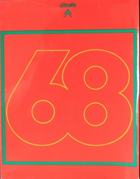 Citroen Modelprogram 1968 Carbrochure (4938)
