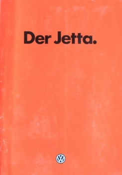Volkswagen Jetta  Modelprogram 1983 Carbrochure (4840)