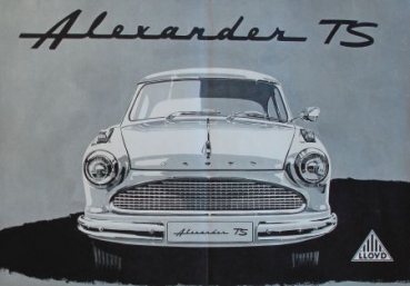 Lloyd Alexander TS 1958 Automobilprospekt (8465)
