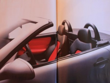 Mercedes-Benz SLK Modelprogram 1997 "Der SLK von Mercedes" Carbrochure (4534)