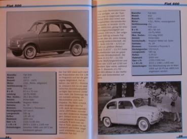 Kuch "Fiat Personenwagen seit 1945" Fiat-History 1998 (4527)