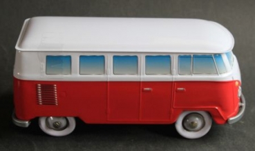 Volkswagen T1 Transporter 8 Seater 1960 Tinmodel as cookiebox with content (3035)