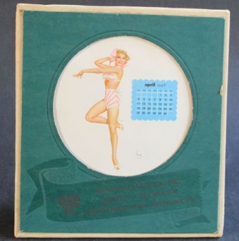 De-Soto Pin-Up Setup-Calendar 1948 Alberto Vargas Motives (3048)