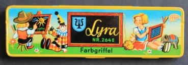 Lyra Colorpencil 1935 six pencils in original tinbox (2765)