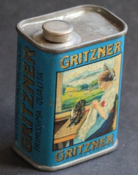 Gritzner Oil 1930 tincan "Olio Speciale Primissima Qualita" (2762)