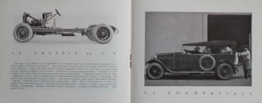 Donnet 11 CV Modelprogram 1926 Carbrochure (2771)