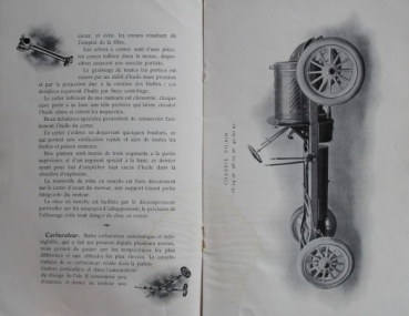 Pilan Automobiles Modelprogram 1908 Carbrochure (2766)