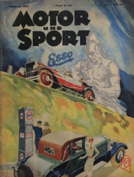 "Motor & Sport" Motor-Magazine Poessneck 1929 (3067)