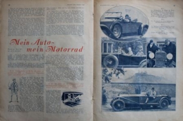 "Motor & Sport" Motor-Magazine Poessneck 1929 (3067)