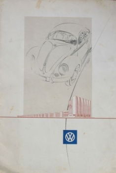 Volkswagen Beetle Modelprogram 1952 Reuters Carbrochure (7636)