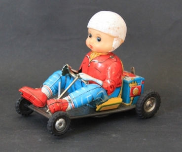 Modern Toys Trade Mark Go-Kart 1965 Blechmodell mit Batterieantrieb (5026)