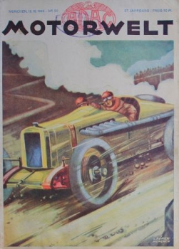 "ADAC Motorwelt" Automobilclub-Zeitschrift 1930 (3076)