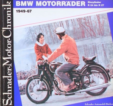 Schrader "BMW Motorraeder R24 bis R27" BMW-Motorbike-History 1986 (6365)
