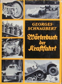 Georges "Woerterbuch der Kraftfahrt" Vehicletechnic 1938 (6364)