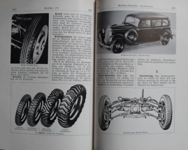 Georges "Woerterbuch der Kraftfahrt" Vehicletechnic 1938 (6364)
