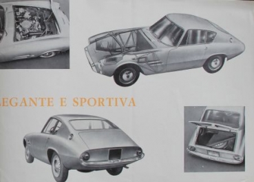 Ghia 1500 GT Modelprogram 1962 Carbrochure (3077)