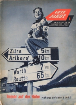 "Gute Fahrt" Volkswagen Magazine 1954 (5090)