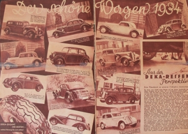 DEKA "Neues vom DEKA Reifen" Tire-Magazine 1934 (5129)