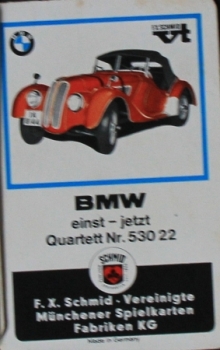 Schmid Spiele "BMW einst - jetzt" 1965 Cardgame (5132)