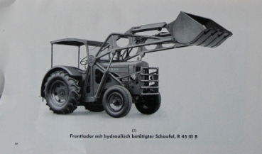 Hanomag R 16 - R 45 Tractor 1955 Ownermanual (5169)