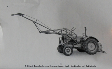 Hanomag R 16 - R 45 Tractor 1955 Ownermanual (5169)