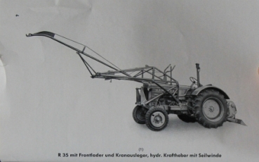 Hanomag R 16 bis R 45 Radschlepper 1955 Betriebsanleitung (5169)