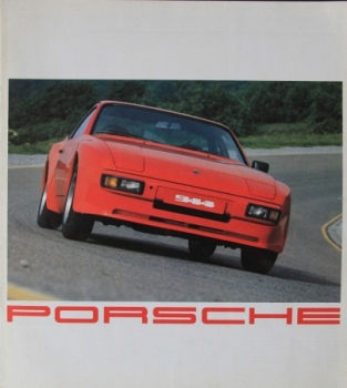 Porsche 944 Modellprogramm 1981 Automobilprospekt (5189)