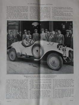 "Allgemeine Automobil-Zeitung" Automobil-Magazin 1925 (5200)