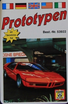 Schmid Spiele "Prototypen" 1972 Cardgame (5209)