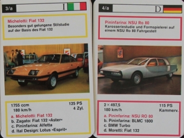 Schmid Spiele "Prototypen" 1972 Cardgame (5209)