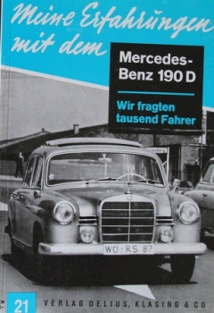 Hansen "Meine Erfahrungen mit dem Mercedes Benz 190 d" Mercedes-Technic 1960 (5317))