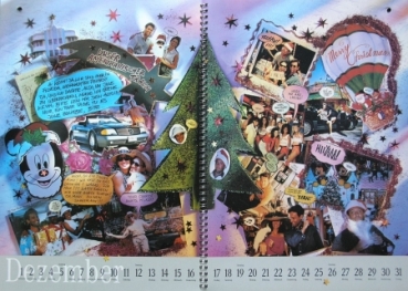 Mercedes-Benz Personalcars "Reisebilder" Yearcalendar 1993 (5353)