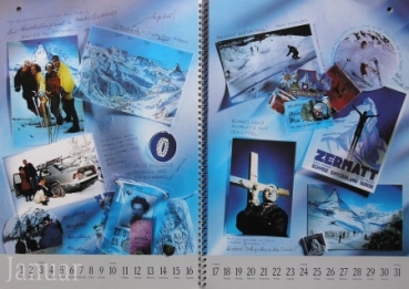 Mercedes-Benz Personalcars "Reisebilder" Yearcalendar 1993 (5353)