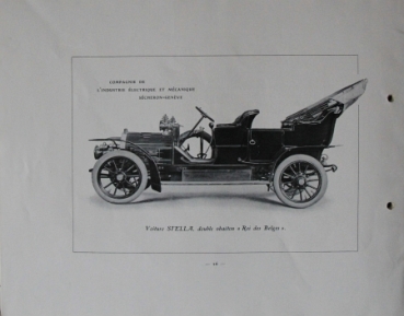 Stella Automobiles Modelprogram 1910 Carbrochure (5401)