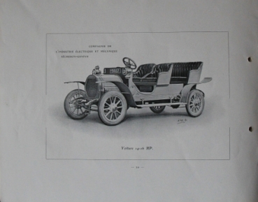 Stella Automobiles Modelprogram 1910 Carbrochure (5401)