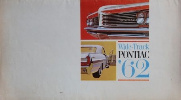 Pontiac Modelprogram 1962 Carbrochure (7261)