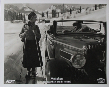 Wanderer W21 Convertible 1937 "Meiseken" Original Moviephoto (5497)