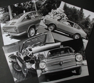 Giannini 850 Coupe Spyder 4 Werksfotos 1967 (5508)