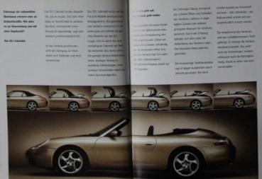 Porsche 911 Modellprogramm 1999 Automobilprospekt (5541)