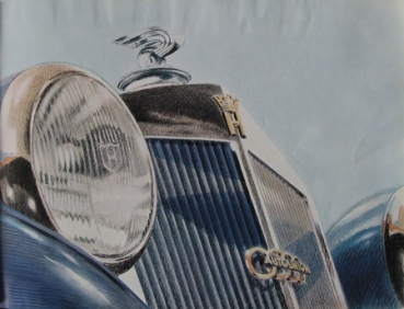Horch 3,5 Litre V-8 Cylindre Modelprogram 1937 Carbrochure (5650)
