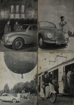 "DKW Nachrichten" DKW-Factory-Magazine 1953/55 five issues (9437)