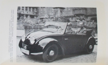 Mueller "Ferdinand Porsche - Ein Genie unserer Zeit" Porsche-Biography 1965 inscription by Director Kotzel (1601)