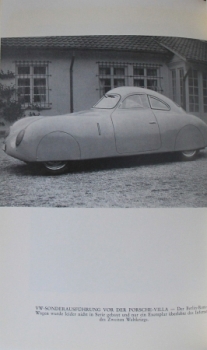 Mueller "Ferdinand Porsche - Ein Genie unserer Zeit" Porsche-Biography 1965 inscription by Director Kotzel (1601)