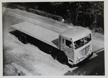 Buessing-NAG 6000 T Diesel-Truck German Post 1955 Factory-Photo (5744)