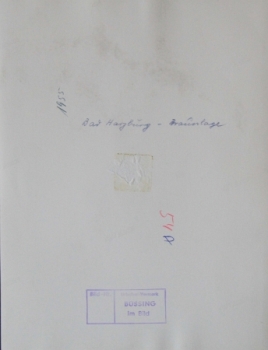 Büssing-NAG Bus auf Reisen durch Deutschland 1955 Werksfoto (5764)