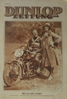 "Dunlop Zeitung" Firmen-Magazin 1928 (5767)