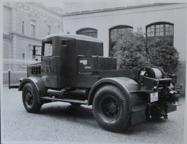 Buessing-NAG FS Diesel-Dragger 145 PS Factory-Photo 1938 (5813)