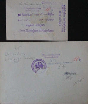 Büssing-NAG Busses on Tour 1928 two original photos (5832)