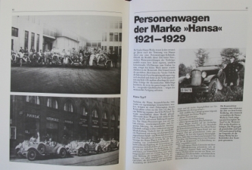 Kubisch "Borgward war nicht der Anfang: Hansa-Lloyd Automobile" Borgward-Hansa History 1986 (5851)