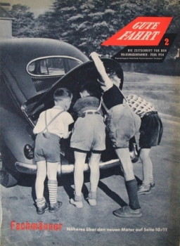 "Gute Fahrt" Volkswagen Magazine 1954 (5899)